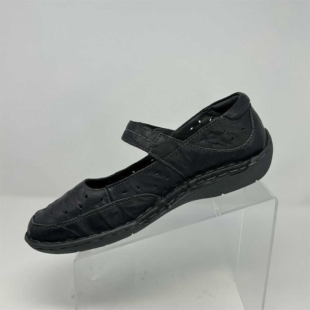 Propet Julene Black Blue Mary Jane Shoes Size 10 X2E (Extra Wide) Casual - Picture 3 of 13